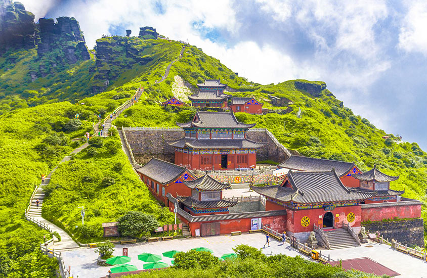 Cheng’en Temple at Fanjingshan