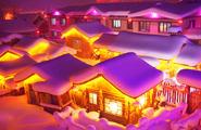 China Snow Town