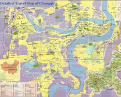 Chongqing City Map