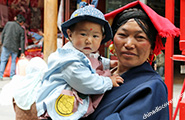 Tibetan Costume Trying On