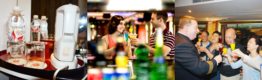 Yangtze River Cruise Dining - Drinking on Cruises