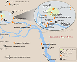 Guangzhou Tourist Map