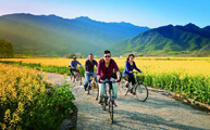 Biking in Huangshan