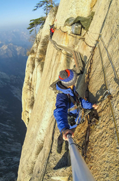 Hiking in China