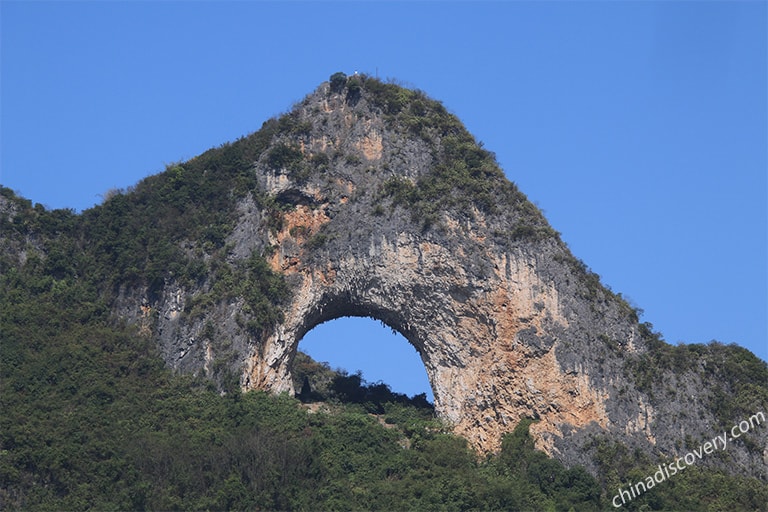 Moon Hill in Yangshuo Moon Hill in Yangshuo