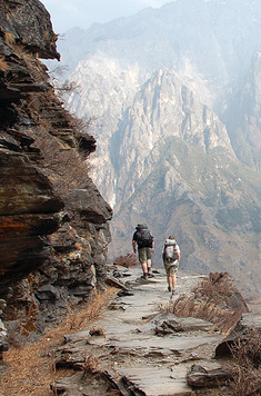 Hiking in China