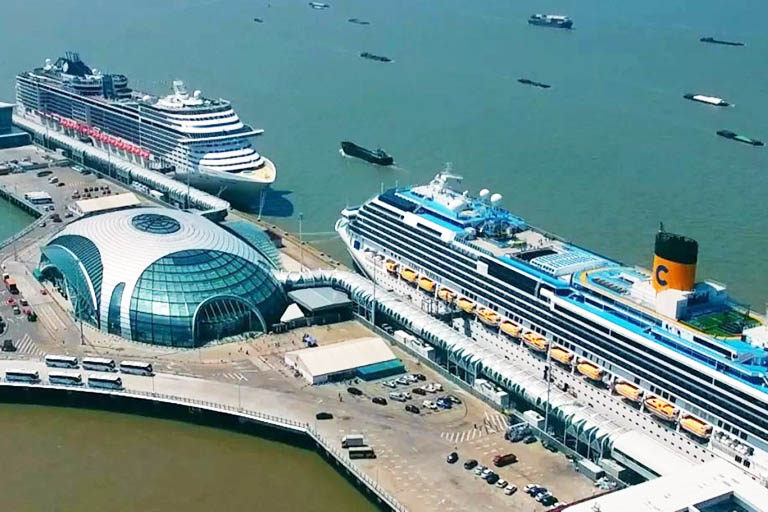 Cruise Docked at Shanghai Wusongkou International Cruise Terminal How to Plan a Trip to Shanghai
