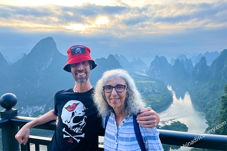 Yangshuo Xianggong Hill Sunrise